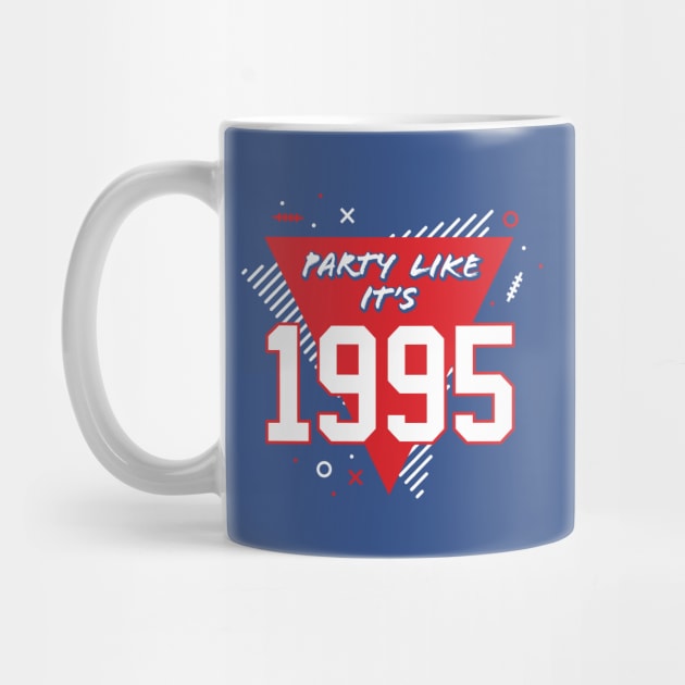 Party Like It's 1995 Buffalo Football by PodDesignShop